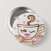 Dampfende Kaffeetassen-Taste Button (Vorne & Hinten)