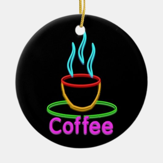 Dämpfende Schale von NeonCoffe Keramikornament (Vorne)