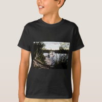Dampfer auf dem Saskatchewan River, Edmonton, Alta