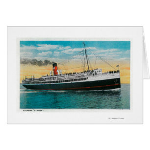 Dampfer "Avalon" in Insel Sankt Catalina