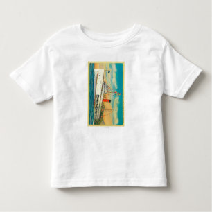 Dampfer "Catalina" in Insel Sankt Catalina Kleinkind T-shirt
