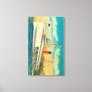 Dampfer "Catalina" in Insel Sankt Catalina Leinwanddruck