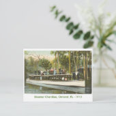 Dampfer Cherokee, Ormond, FL - 1910 Postkarte (Stehend Vorderseite)