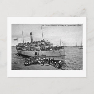 Dampfer Dorothy Bradford, Provincetown, Mass. Postkarte