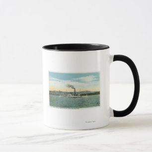 Dampfer Mt. Washington, Ossipee Strecken-Ansicht Tasse