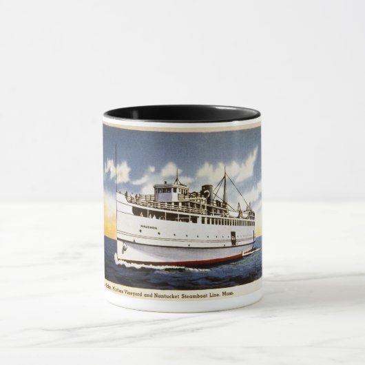 Dampfer Naushon, Nantucket Steamboat-Linie, Mass. Tasse (Zentrum)