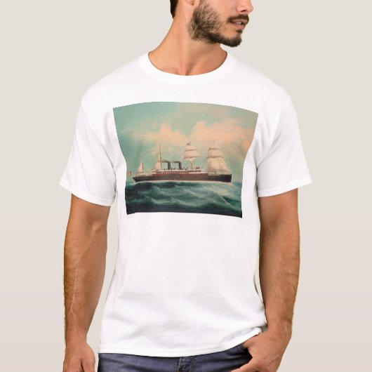 Dampfer S.S. China (1614A) T-Shirt (Vorderseite)
