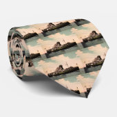 Dampfer "Stadt von Erie" in Cleveland, Ohio Krawatte (Gerollt)