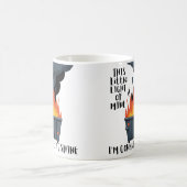 Dampferfeuer Lasse den hellen Shine Funny Kaffeetasse (Mittel)