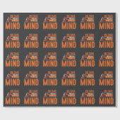 Dampferzeuger-Motor für den Eisenbahnzug Lover Lok Geschenkpapier (Flach)