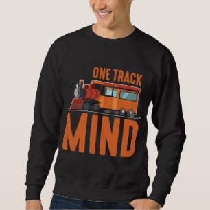 Dampferzeuger-Motor für den Eisenbahnzug Lover Lok Sweatshirt