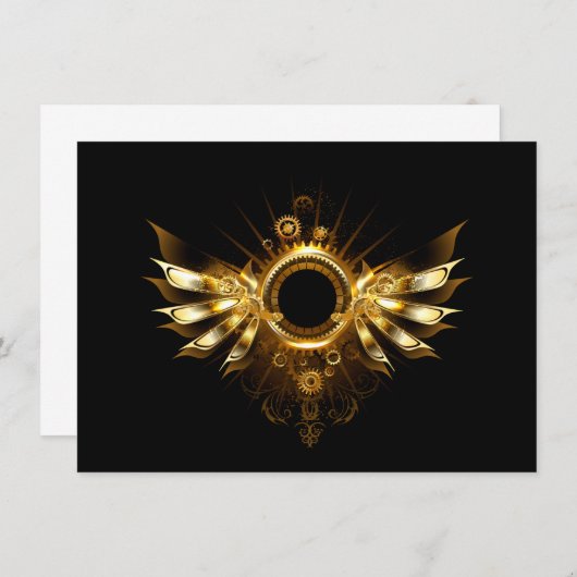 Dampfflügel Ankündigung (Vorne/Hinten)