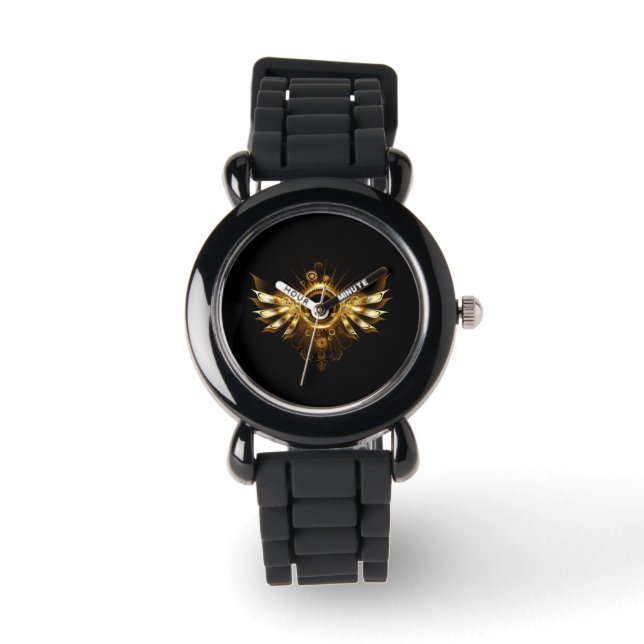 Dampfflügel Armbanduhr (Vorderseite)
