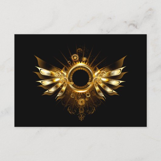 Dampfflügel Begleitkarte (Vorderseite)