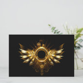 Dampfflügel Briefpapier (Stehend Vorderseite)