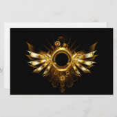 Dampfflügel Briefpapier (Vorne/Hinten)