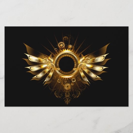 Dampfflügel Briefpapier (Vorderseite)