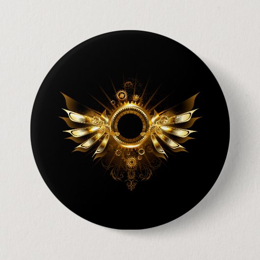 Dampfflügel Button (Vorderseite)
