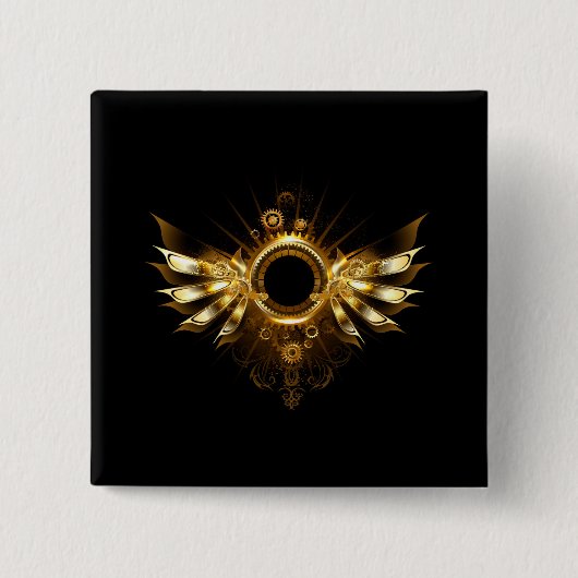 Dampfflügel Button (Vorderseite)