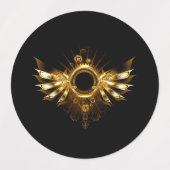 Dampfflügel Etiketten (Design 2)