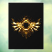 Dampfflügel Fensteraufkleber (Blatt 3)