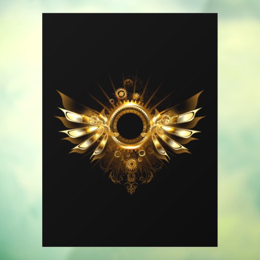 Dampfflügel Fensteraufkleber (Blatt 3)