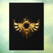 Dampfflügel Fensteraufkleber (Blatt 3)