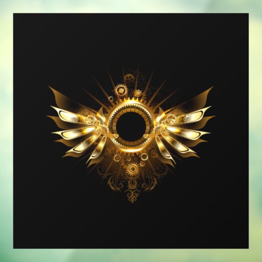 Dampfflügel Fensteraufkleber (Blatt 3)