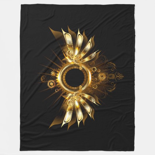 Dampfflügel Fleecedecke (Vorderseite)