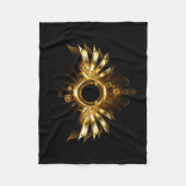 Dampfflügel Fleecedecke (Vorderseite)