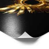 Dampfflügel Fotodruck (Ecke)