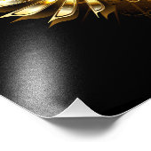 Dampfflügel Fotodruck (Ecke)