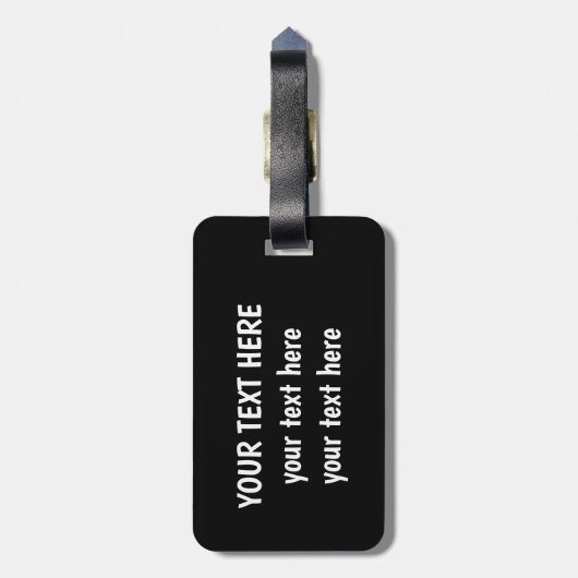 Dampfflügel Gepäckanhänger (Rückseite vertikal)