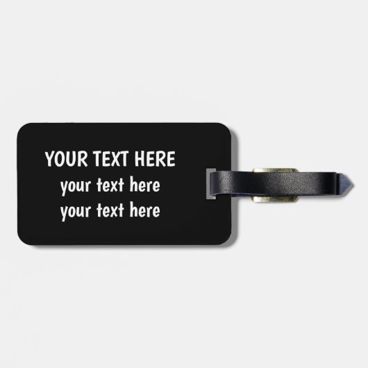 Dampfflügel Gepäckanhänger (Rückseite horizontal)