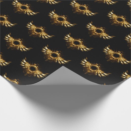 Dampfflügel Geschenkpapier (Ecke)