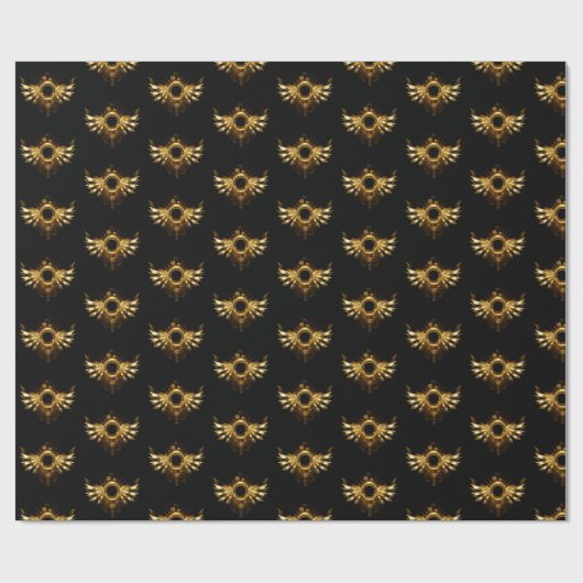 Dampfflügel Geschenkpapier (Flach)