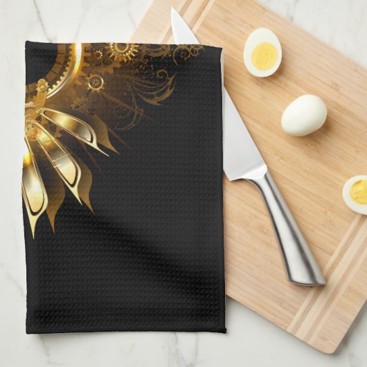 Dampfflügel Geschirrtuch (Viertel Falte)