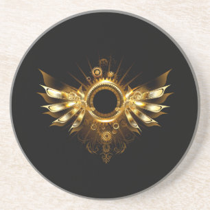 Dampfflügel Getränkeuntersetzer