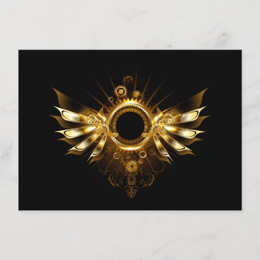 Dampfflügel Hinweiskarte (Vorderseite)