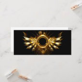 Dampfflügel Karte (Vorderseite/Rückseite Beispiel)