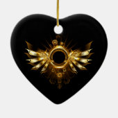 Dampfflügel Keramik Ornament (Hinten)