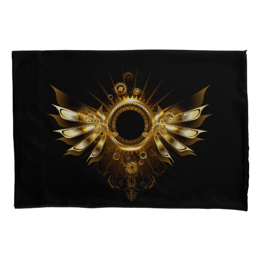 Dampfflügel Kissenbezug (Vorderseite-Links)