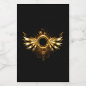 Dampfflügel Lebensmitteletikett (Einzelnes Label)