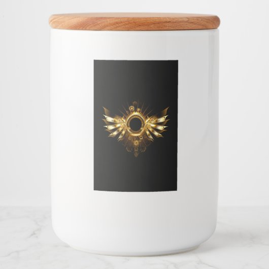 Dampfflügel Lebensmitteletikett (Vorderseite)