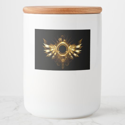 Dampfflügel Lebensmitteletikett (Vorderseite)