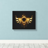 Dampfflügel Leinwanddruck (Insitu (Holzboden))