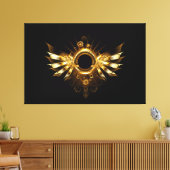 Dampfflügel Leinwanddruck (Insitu (Wohnzimmer))