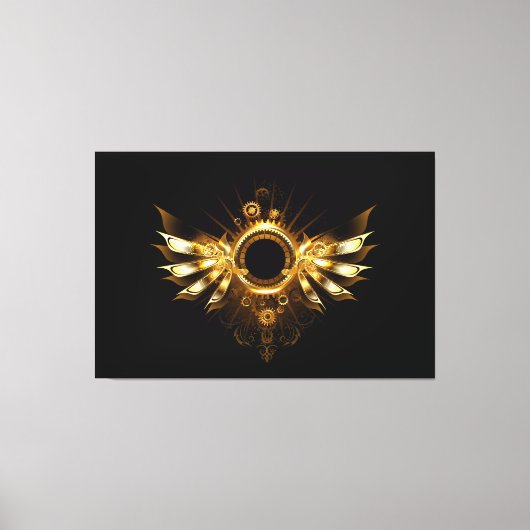 Dampfflügel Leinwanddruck (Vorderseite)