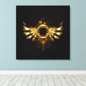 Dampfflügel Leinwanddruck (Insitu (Holzboden))