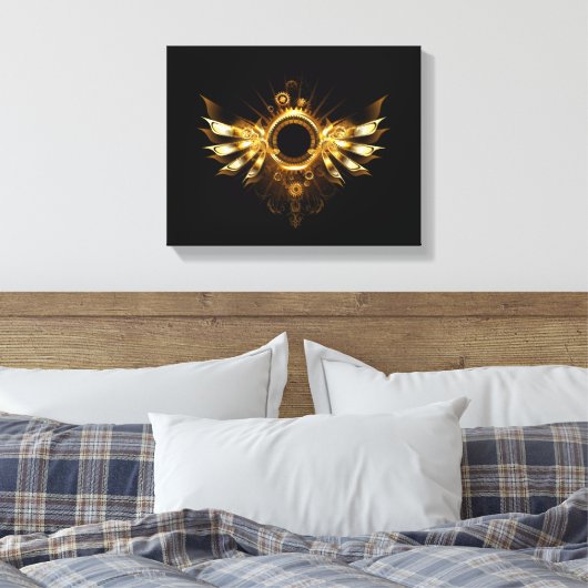 Dampfflügel Leinwanddruck (Insitu (Schlafzimmer))